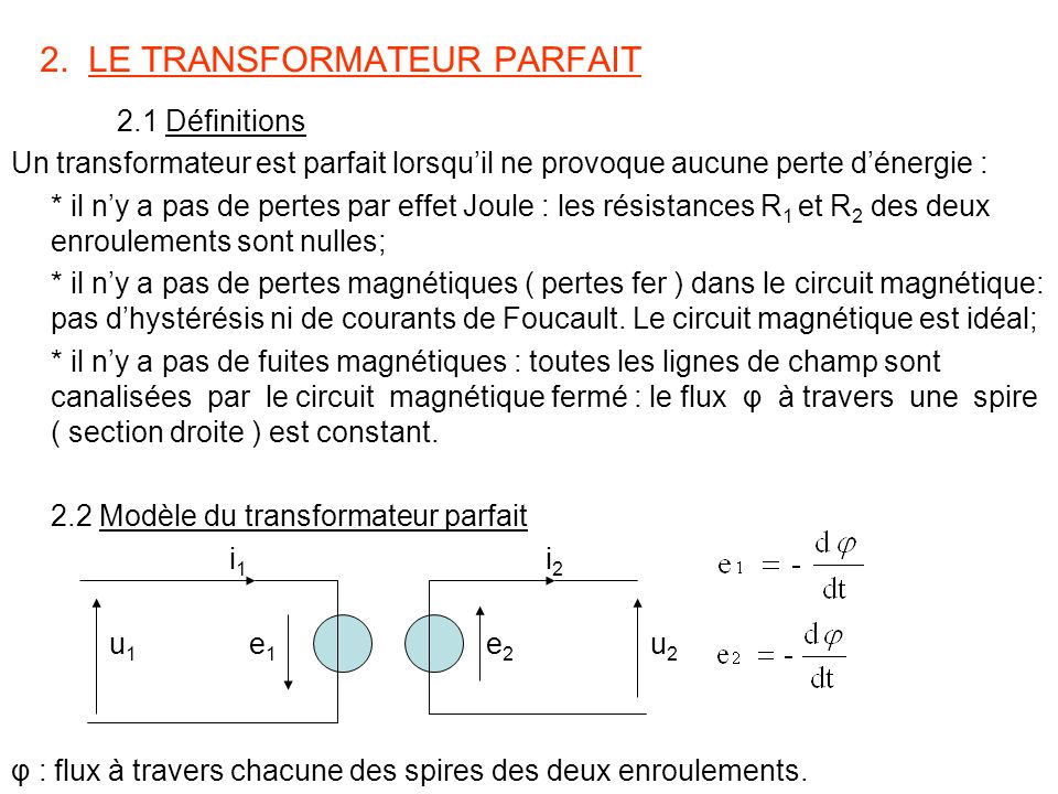 Cours Sur Le Transformateur Monophas Pdf